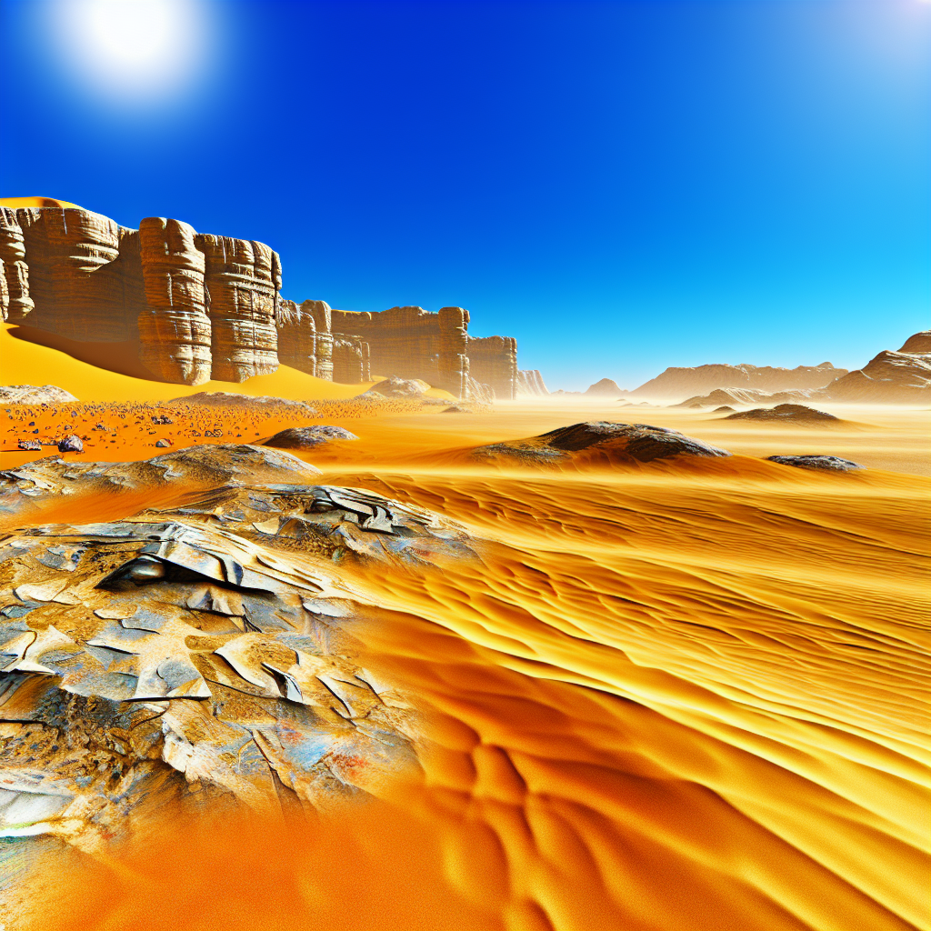 Extreme desert conditions