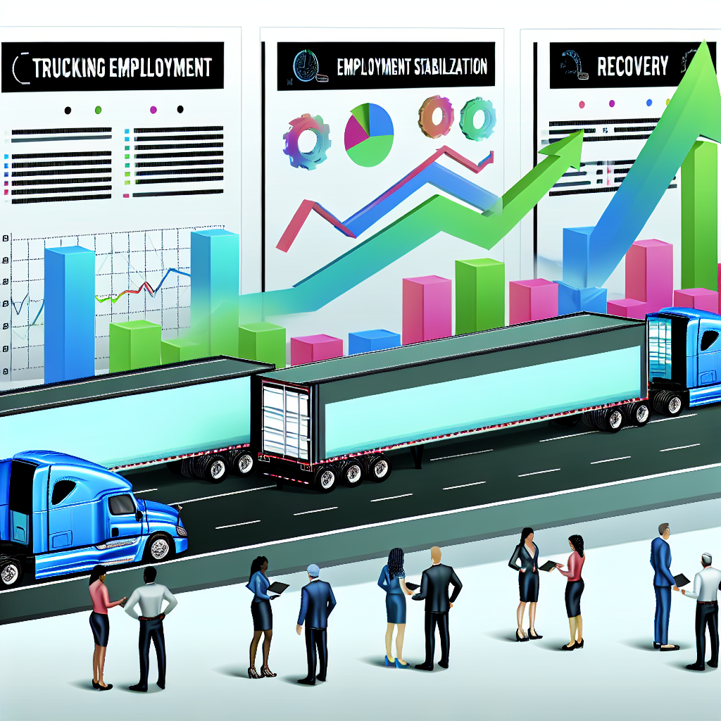 Trucking Employment Stabilization Illustration
