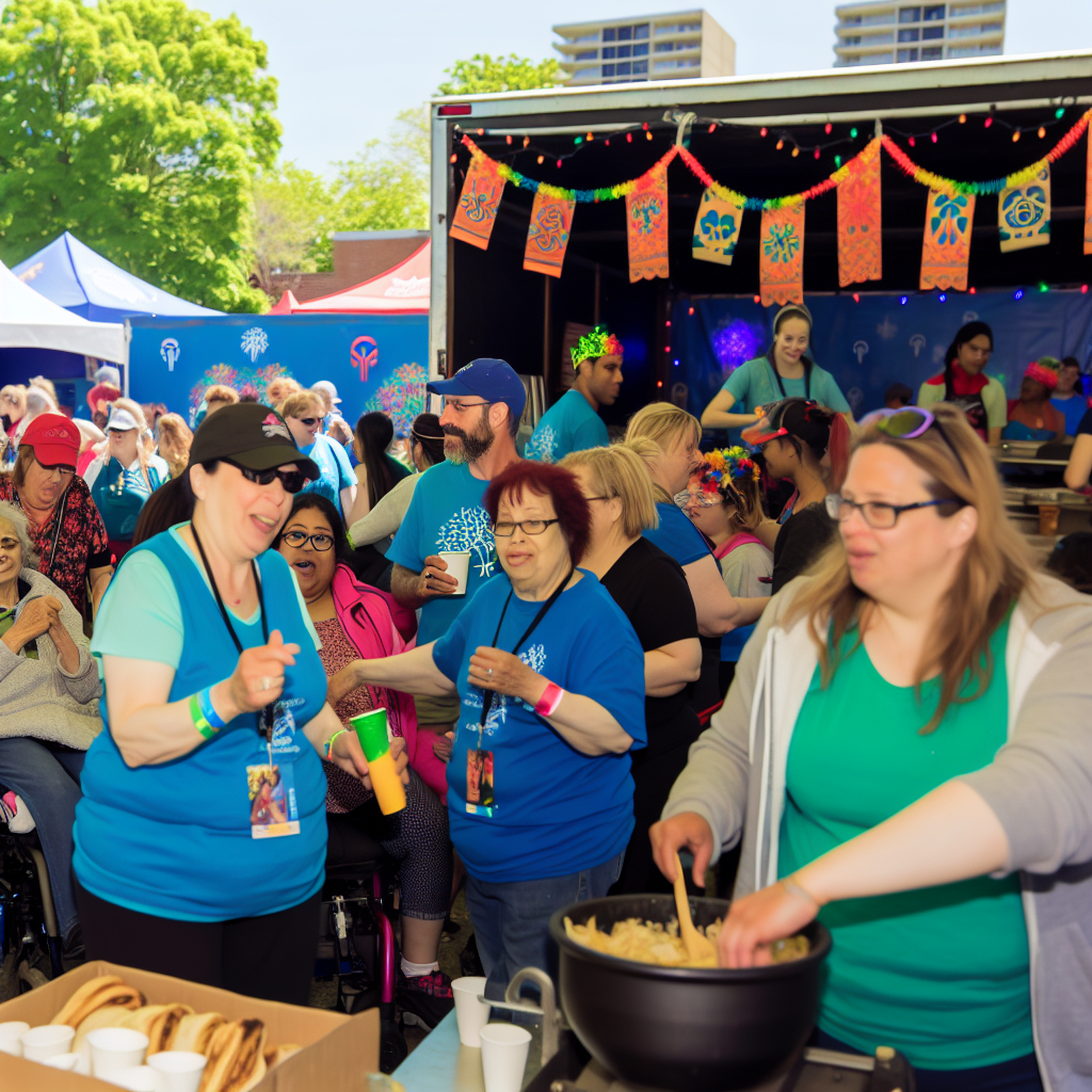 Community fundraising event