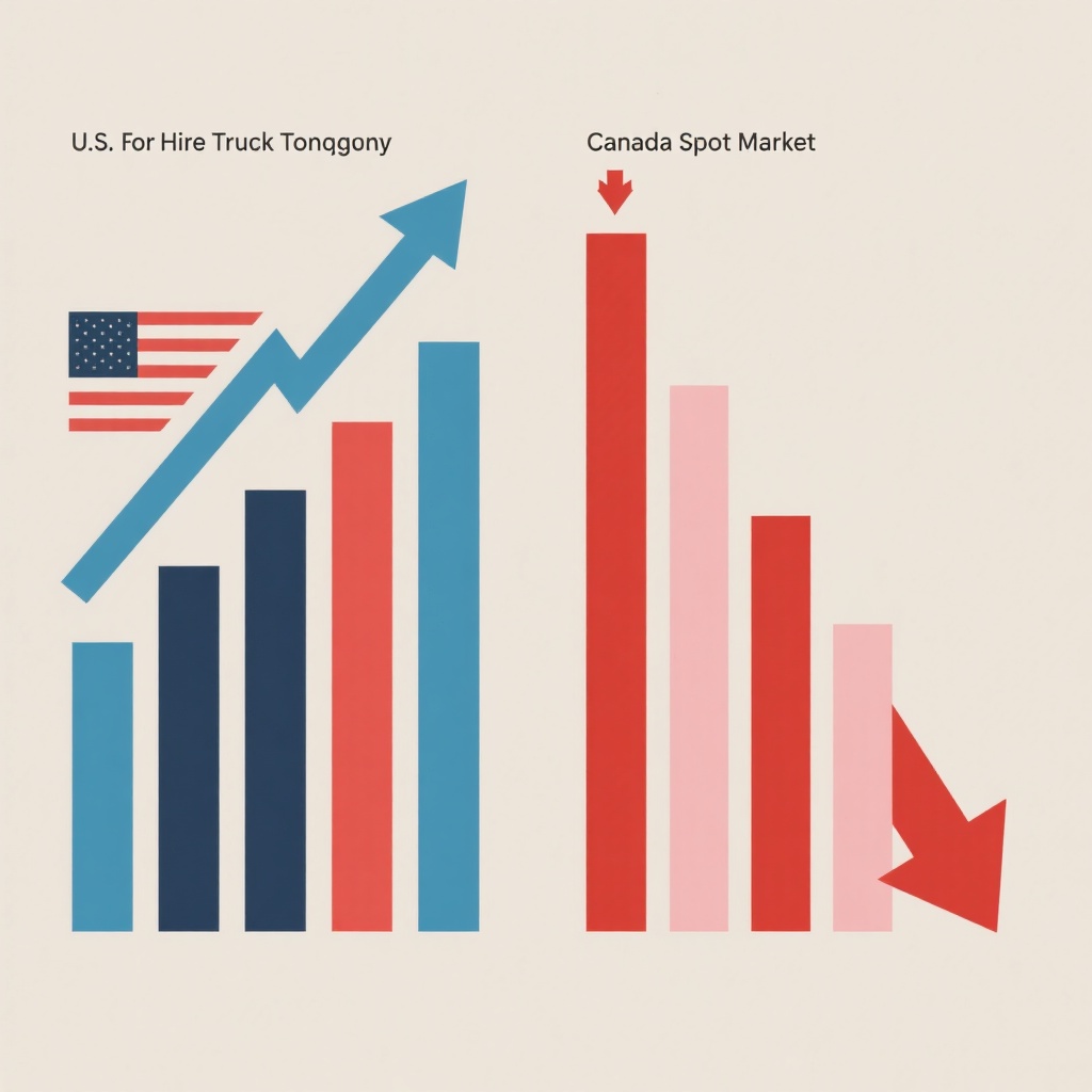 Economic Trucking Trends Infographic
