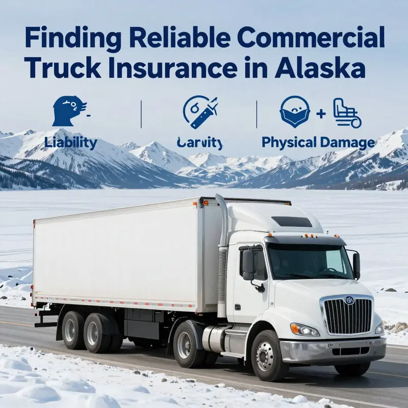 Insurance agents discussing tailored commercial truck insurance options in Alaska’s unique environment.