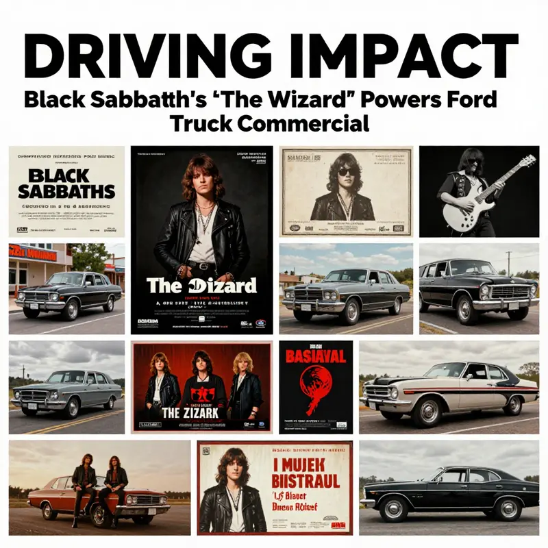 The Ford F-150 conquering the road, paired with the powerful sounds of Black Sabbath’s ‘The Wizard’.