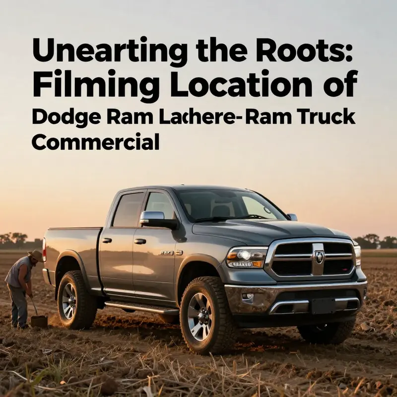 This scenic view mirrors the landscapes used in the Dodge Ram Truck commercial.