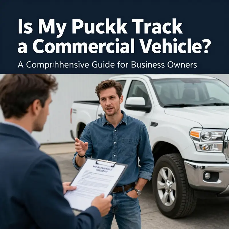 Understanding how usage determines if your pickup truck is considered a commercial vehicle.