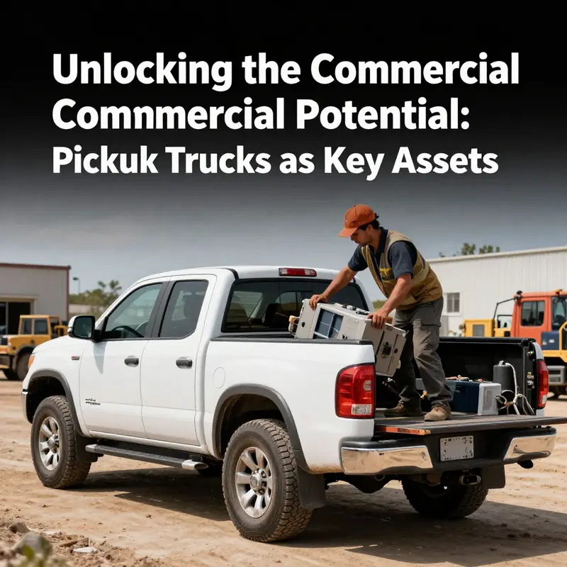 Pickup trucks are designed to carry heavy loads, highlighting their functionality in commercial transport.