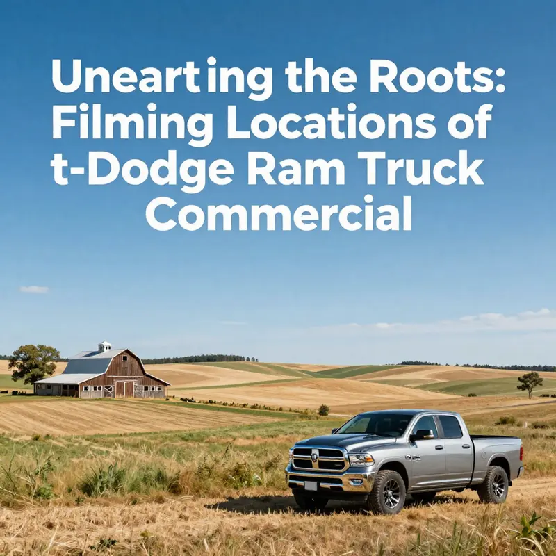 This scenic view mirrors the landscapes used in the Dodge Ram Truck commercial.