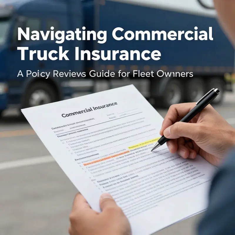 Determining essential insurance coverage for commercial trucks during a strategic discussion.