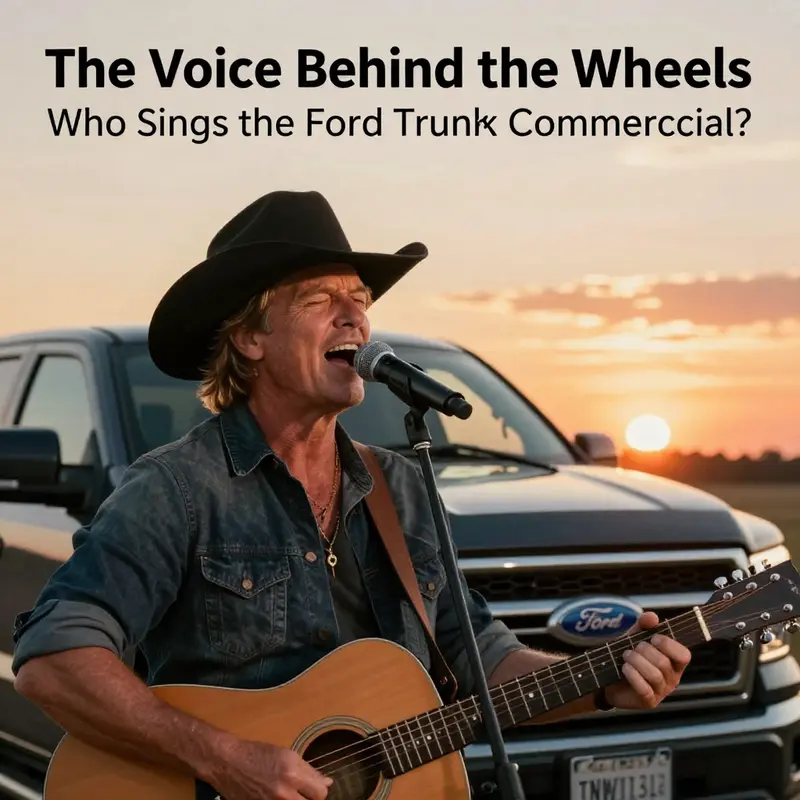 Toby Keith, the voice of the Ford truck commercial, exemplifies the fusion of country music and American truck culture.