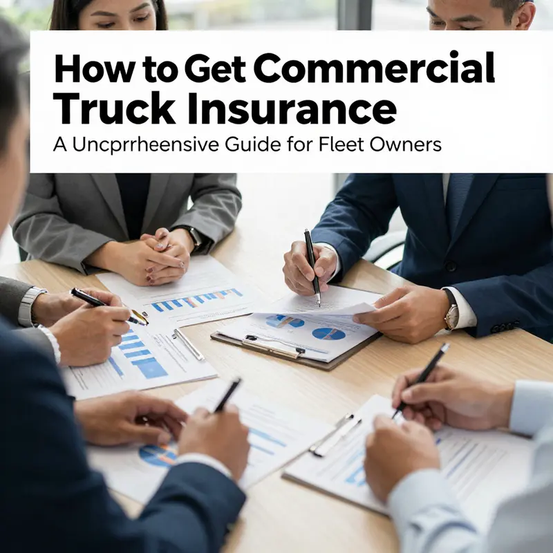Determining essential insurance coverage for commercial trucks during a strategic discussion.