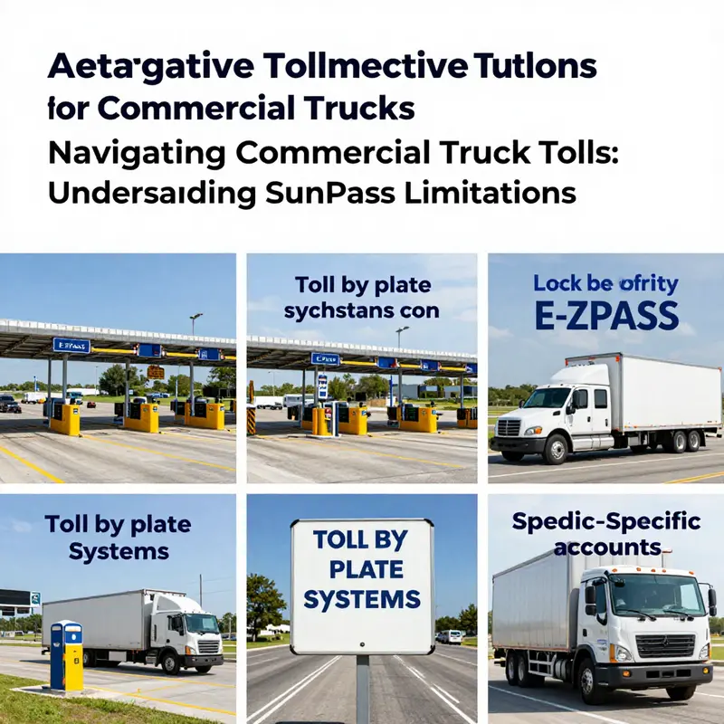 A visual representation of the limitations of the SunPass system for commercial trucks.