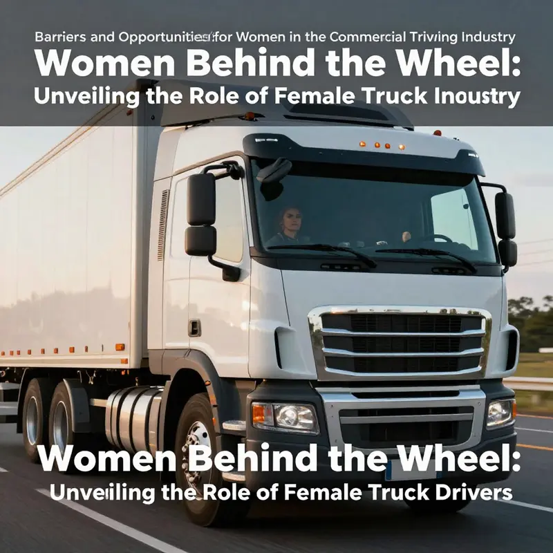 Women truck drivers are gaining representation in the industry, showcasing diversity and dedication.