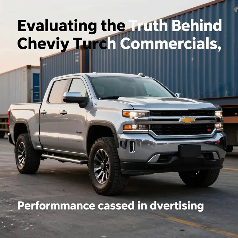 A Chevrolet truck in a logistics environment representing its intended utility and performance.