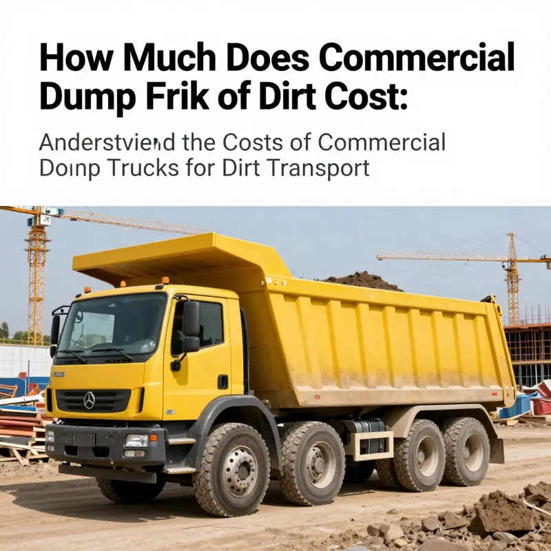 Factors influencing the prices of commercial dump trucks, from brand to model year.