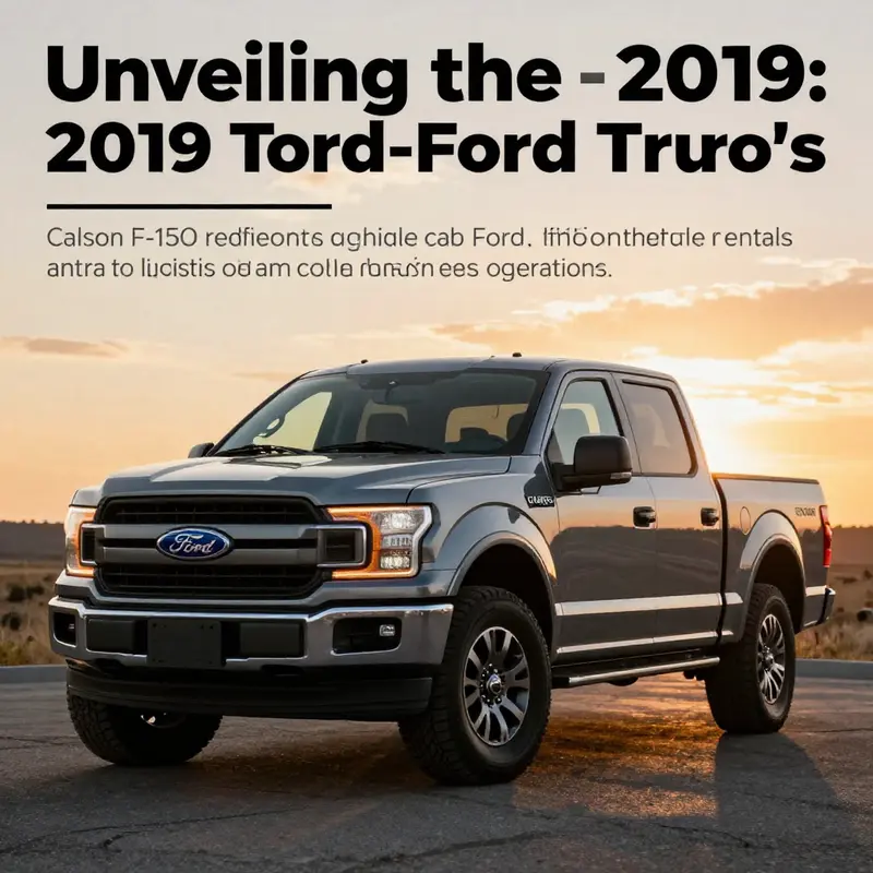The 2019 Ford F-150 beneath a sunset, symbolizing its role in Turo's advertisements and its adventurous spirit.