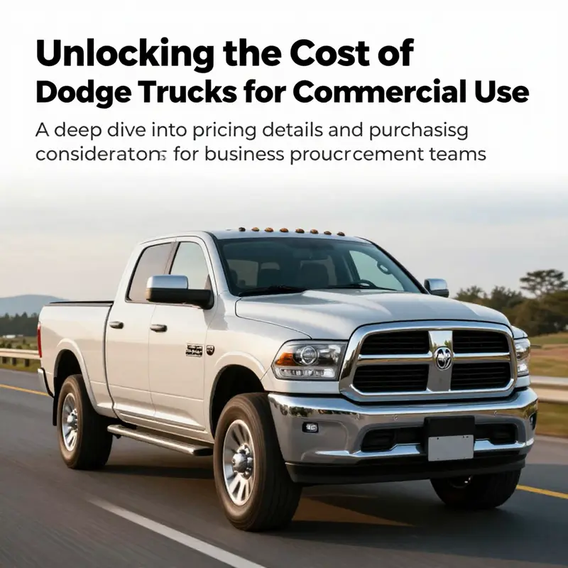 A Dodge Ram 3500 truck on a highway, representing its role in commercial transportation and logistics.