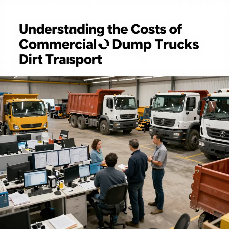 Factors influencing the prices of commercial dump trucks, from brand to model year.