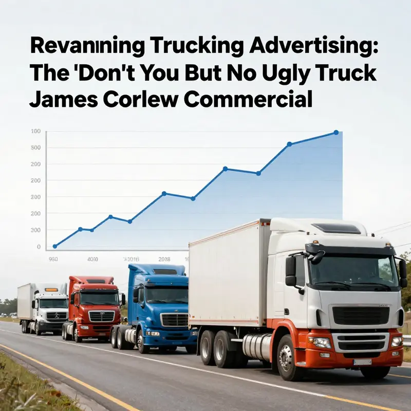 The visual representation of the ‘Don’t You But No Ugly Truck’ concept showcases the emphasis on design and branding.