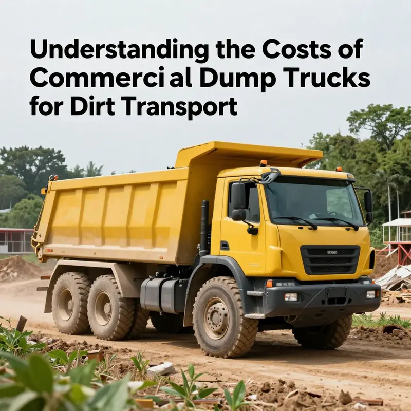 Factors influencing the prices of commercial dump trucks, from brand to model year.