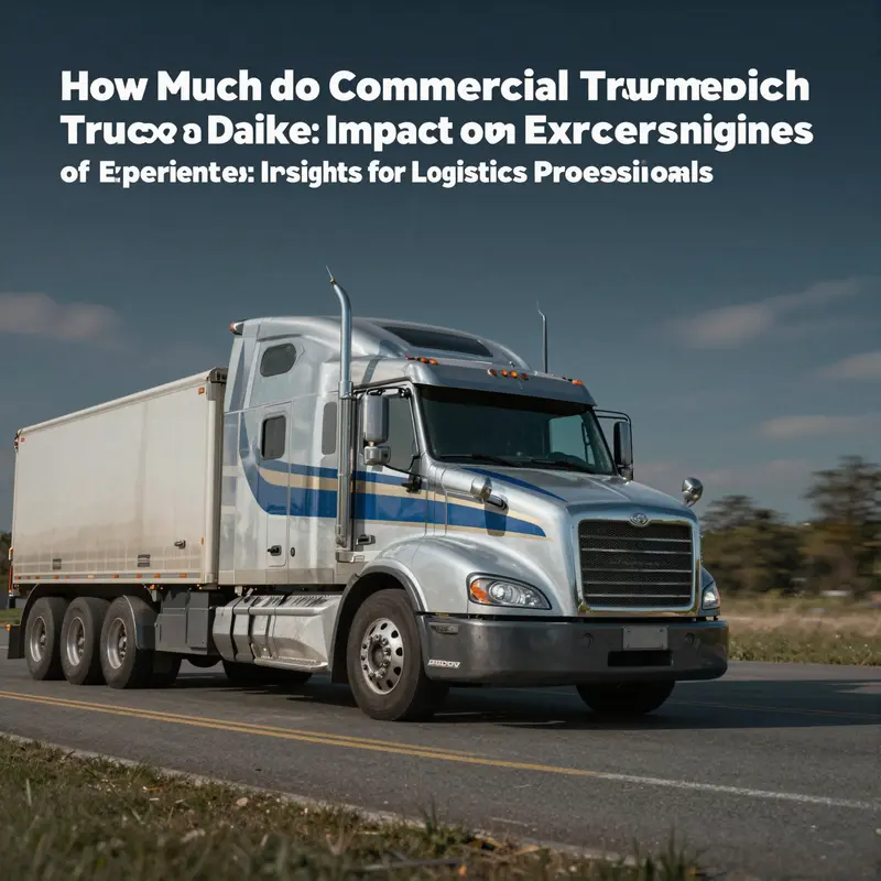 An overview of salaries and earnings among diverse commercial truck drivers in the industry.