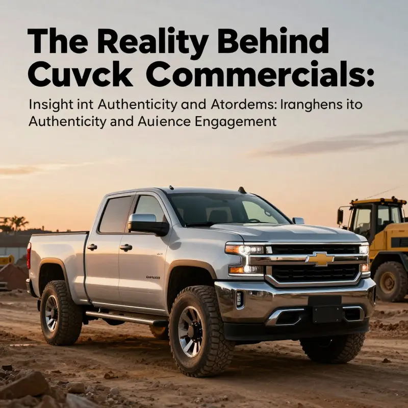 A Chevy truck parked on a rugged construction site during sunset, symbolizing durability and dependability for industry professionals.