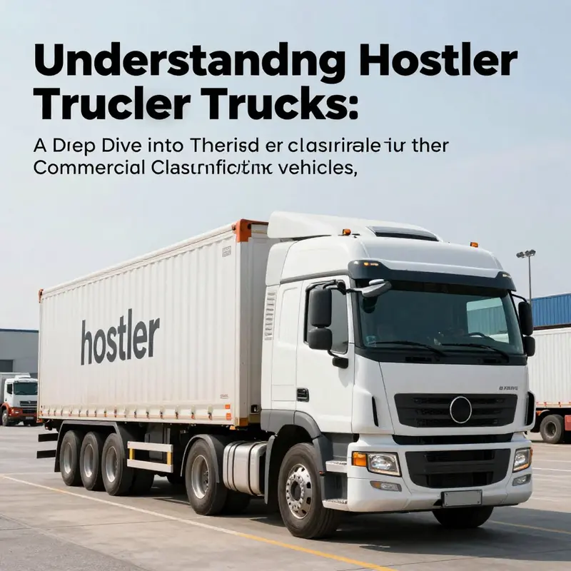 A hostler truck operating within a busy logistics terminal, showcasing its importance in commercial transportation.