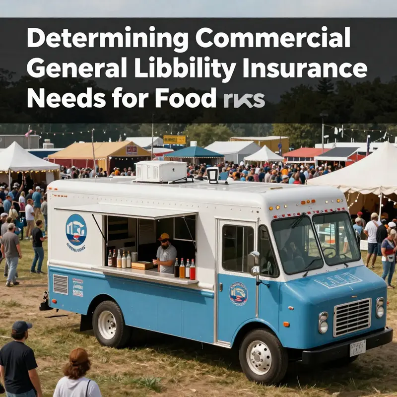 Food trucks operating in diverse locations with specific insurance requirements.