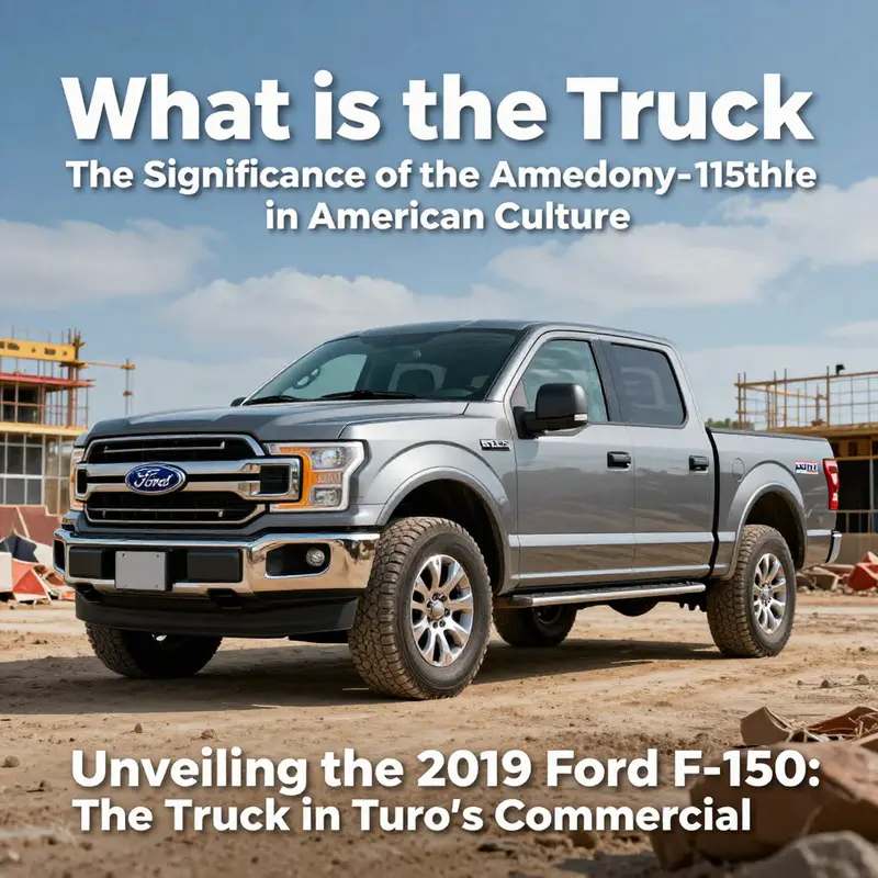 The 2019 Ford F-150, the embodiment of performance and versatility in Turo’s commercial.