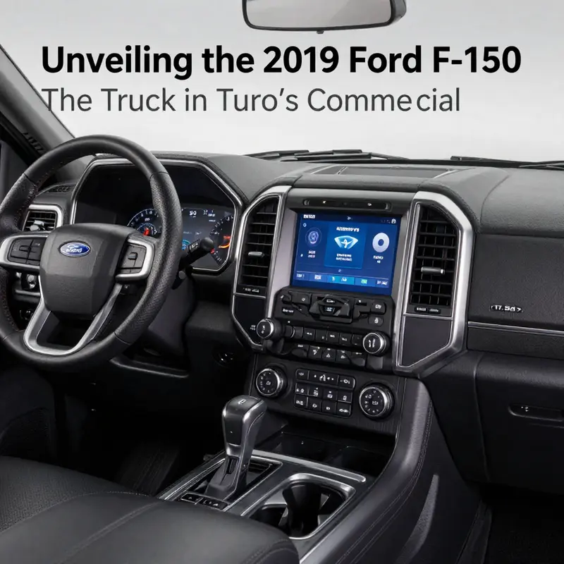 The 2019 Ford F-150, the embodiment of performance and versatility in Turo’s commercial.