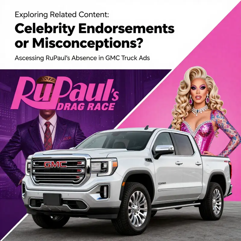 An analysis highlighting RuPaul’s absence in GMC commercials.