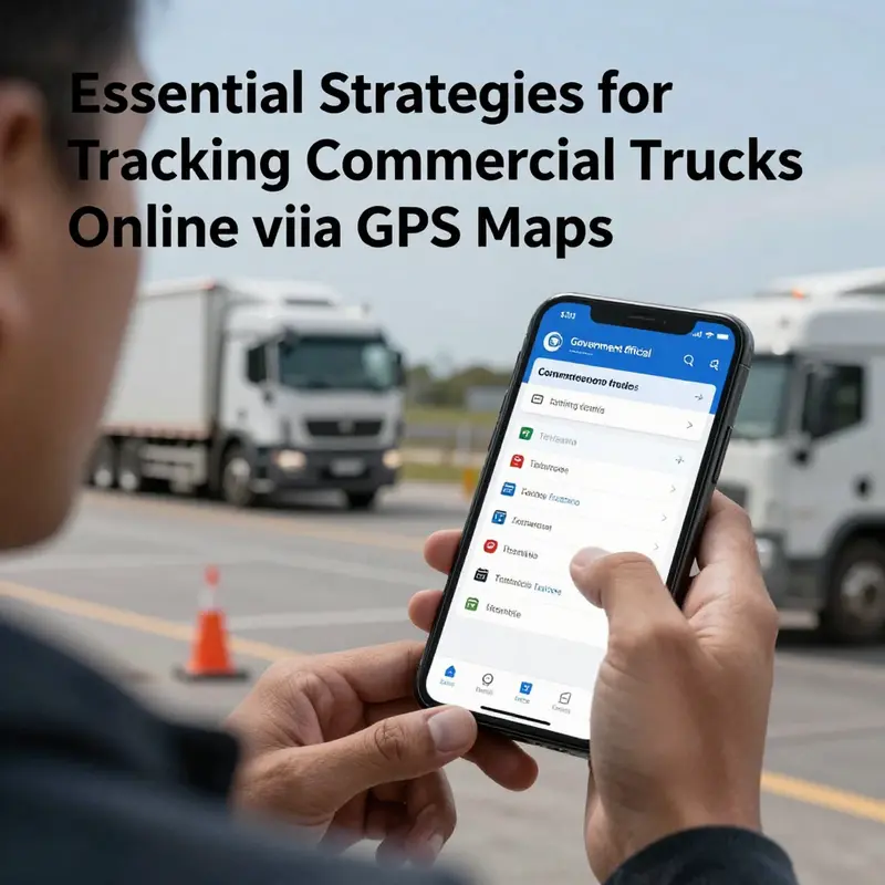 Fleet manager utilizing GPS tracking software for real-time vehicle monitoring.