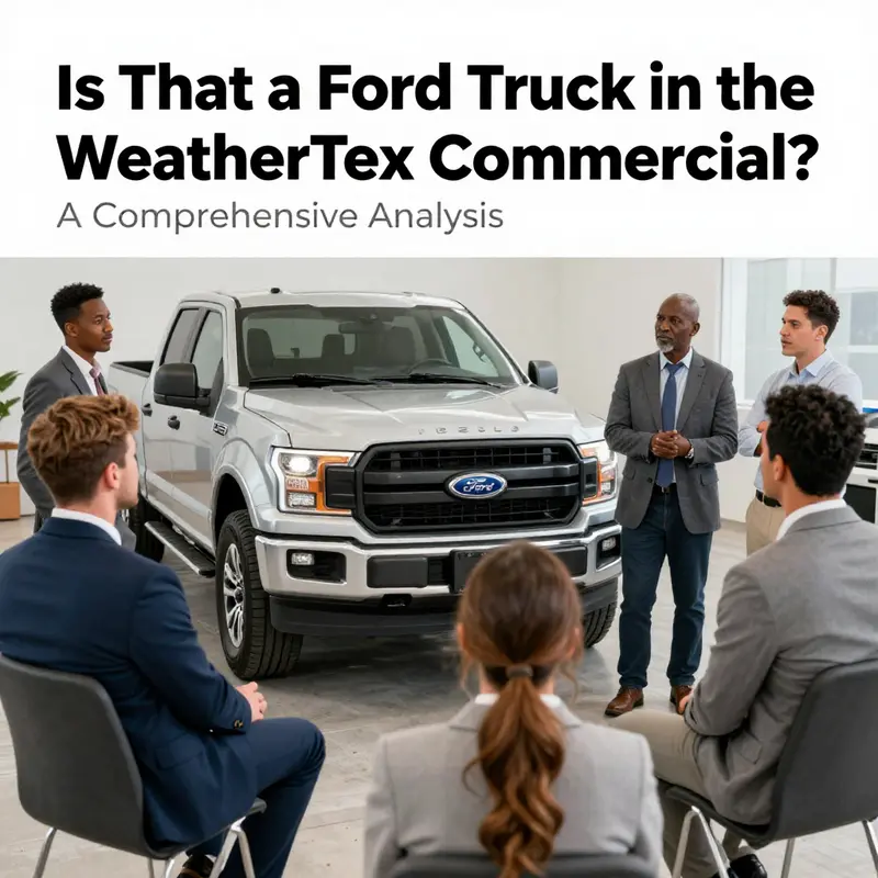 The Ford F-150 is showcased prominently, reflecting its specifications and robust construction suitability.