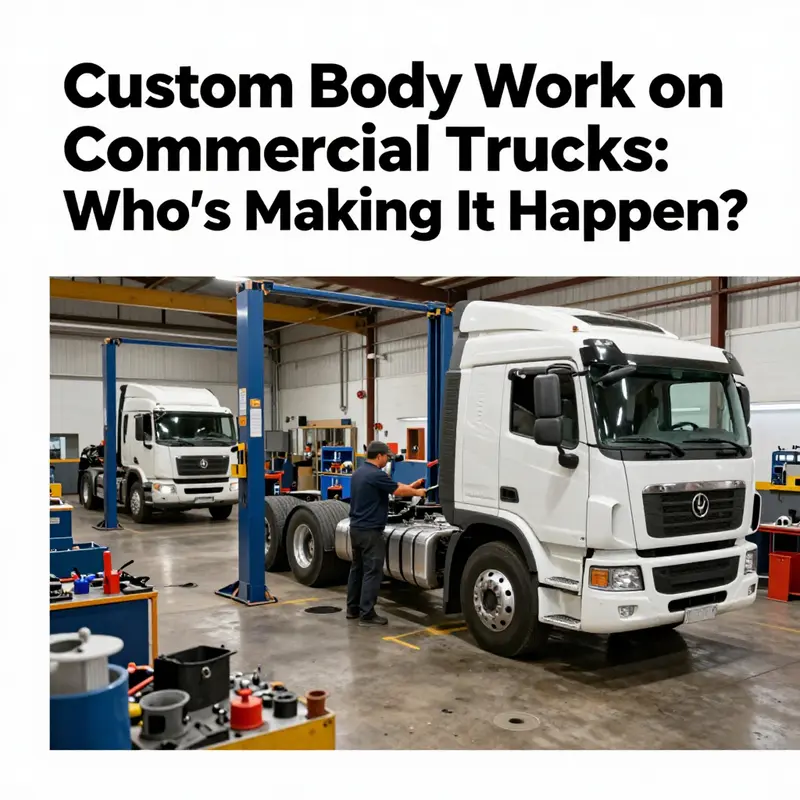 Inside a Mercedes-Benz factory where in-house customization for commercial trucks takes place.