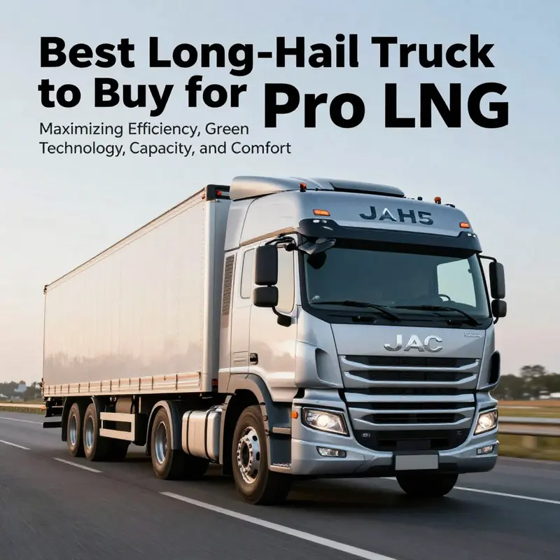 The JAC H5 Pro LNG tractor, renowned for its efficiency and long-haul capabilities.