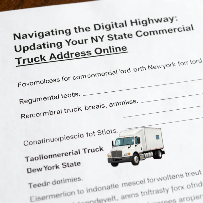 Navigating the NY DMV MyDMV portal for address changes.