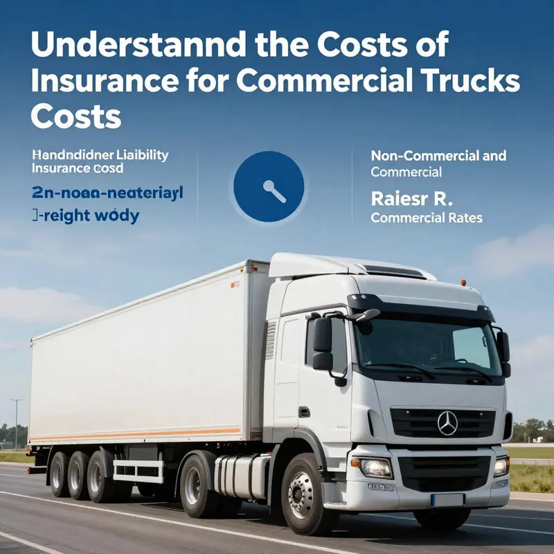 An overview of mandatory liability insurance costs segmented by truck weight classes.
