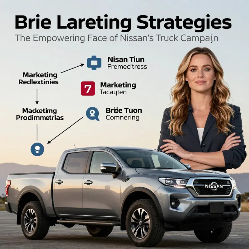 Brie Larson, the actress featured in Nissan’s empowering truck commercial.