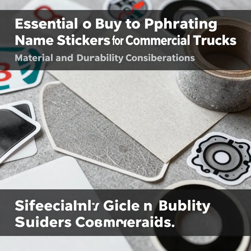 Diverse suppliers offer an array of name stickers for commercial trucks, catering to branding and safety needs.