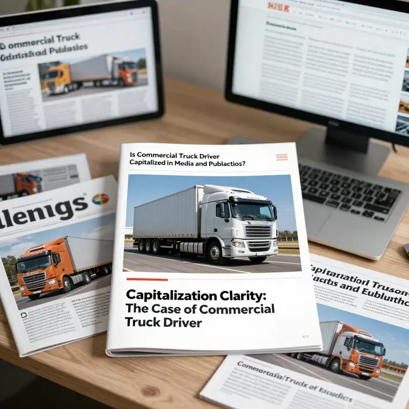 Understanding everyday language usage in job titles among trucking professionals.