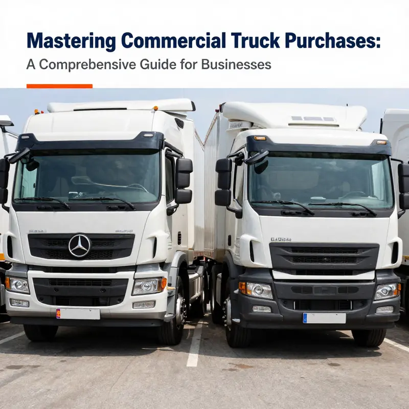 A variety of commercial trucks suited for different cargo types in a logistics yard.