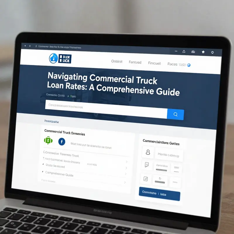 Consultants at ICBC assist clients with personalized commercial truck loan options.
