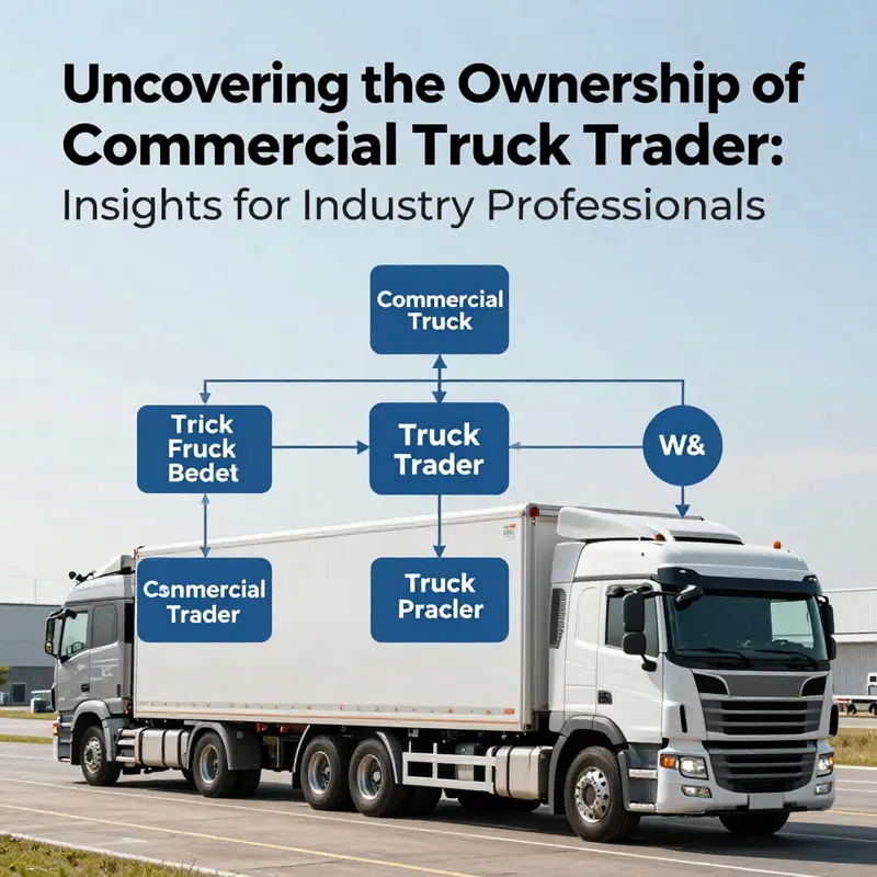An illustrative diagram depicting the ownership structure of Commercial Truck Trader’s related companies.