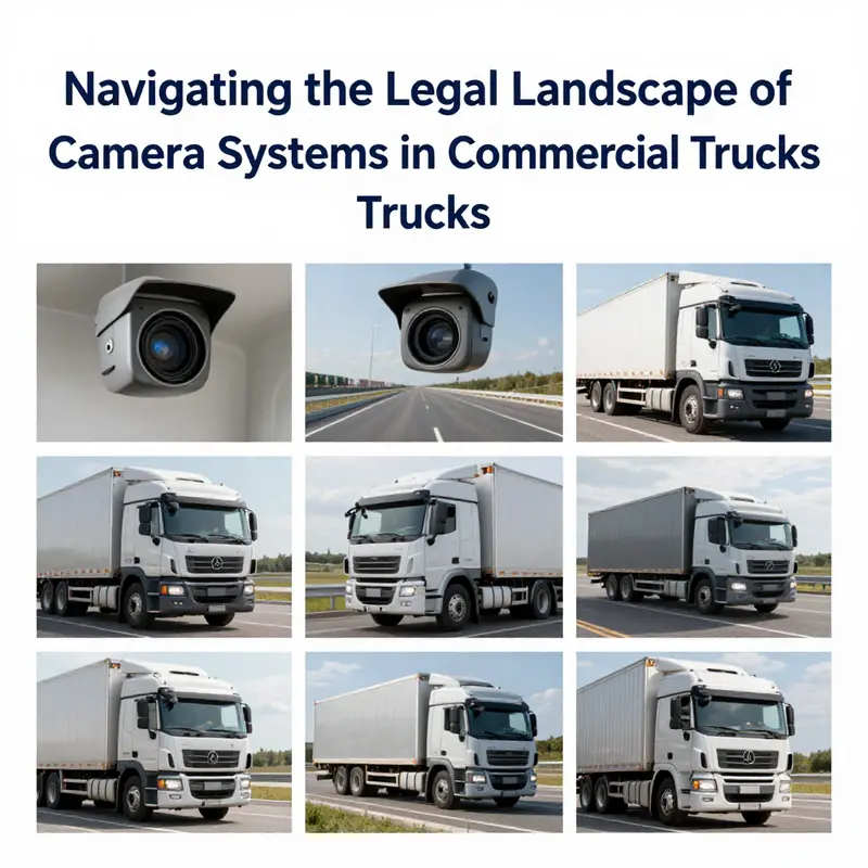 Legal experts analyzing frameworks surrounding commercial truck camera systems.