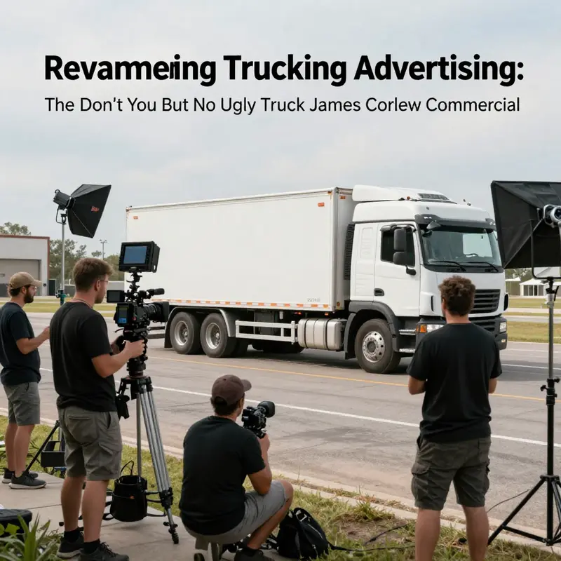 The visual representation of the ‘Don’t You But No Ugly Truck’ concept showcases the emphasis on design and branding.