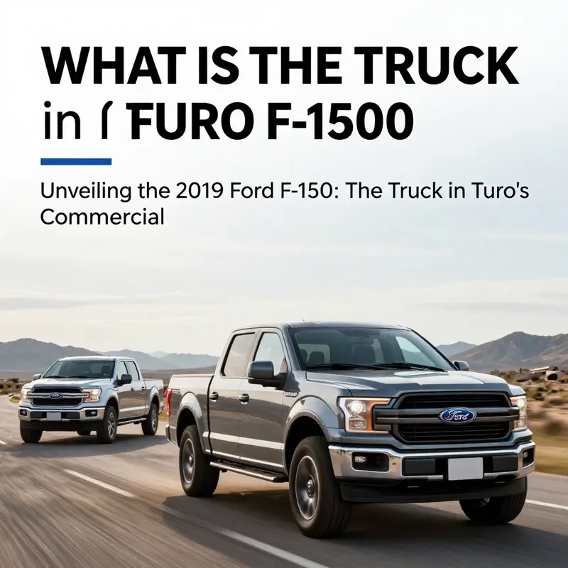 The 2019 Ford F-150, the embodiment of performance and versatility in Turo’s commercial.