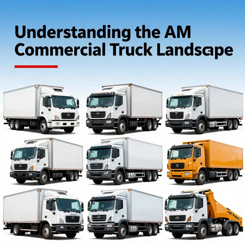 Overview of the AM commercial truck industry highlighted by the forefront of logistical operations.
