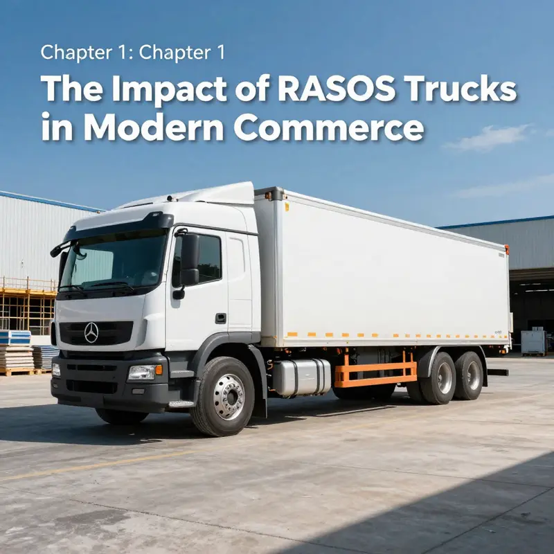 A RASOS truck exemplifying the commercial vehicle category within an industrial environment.