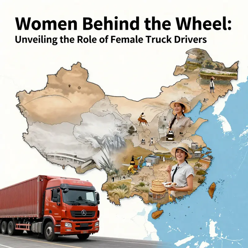 Women truck drivers are gaining representation in the industry, showcasing diversity and dedication.