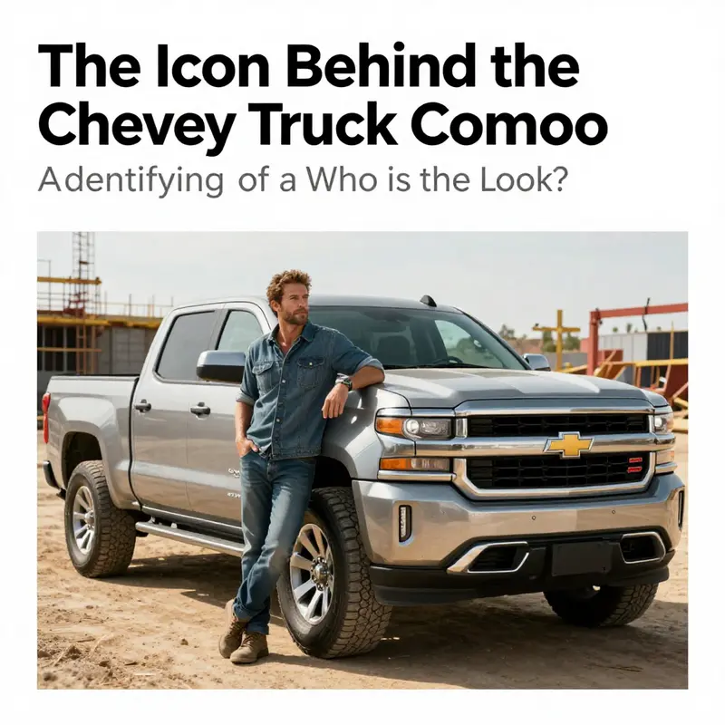 The iconic actor from Chevy Truck commercials emphasizing functionality and strength.