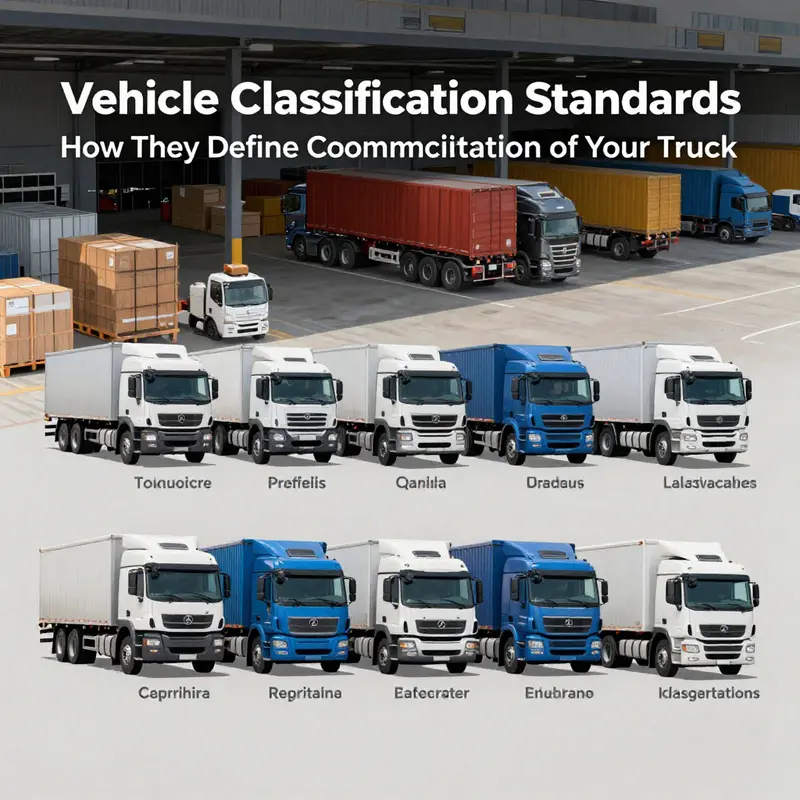 A truck actively used for transporting goods to a construction site, underlining its commercial purpose.