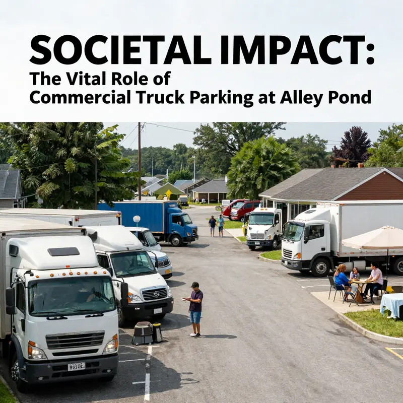 Aerial view of Alley Pond showing surrounding urban infrastructure and road networks critical for logistics operations.